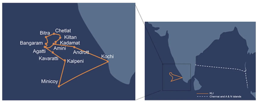 NEC COMPLETES SUBMARINE CABLE SYSTEM FOR INDIA’S BSNL CONNECTING KOCHI AND THE LAKSHADWEEP ISLANDS